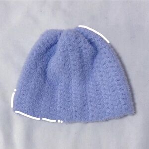 Handmade Crochet Fuzzy Beanie